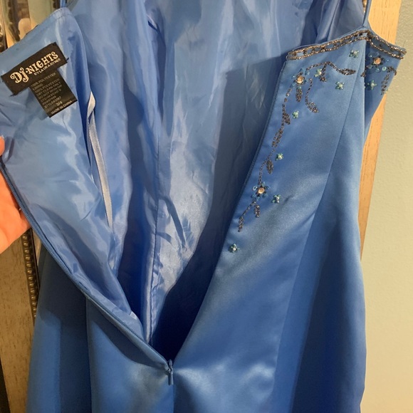 Blue Cocktail Dress - Picture 8 of 9